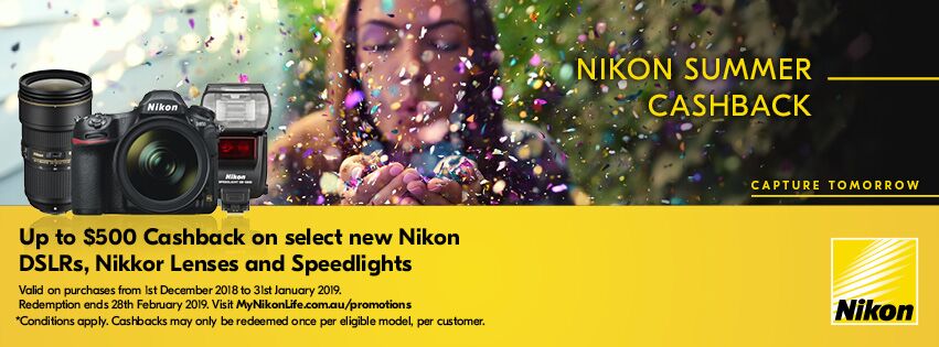 Nikon Cashbacks