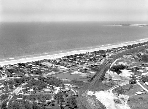 Tugun beach and sand mining