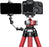 Leofoto LA-324C Athena Tripod with Red LH-40LR Ball Head