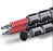 Leofoto LA-324C Athena Tripod with Red LH-40LR Ball Head