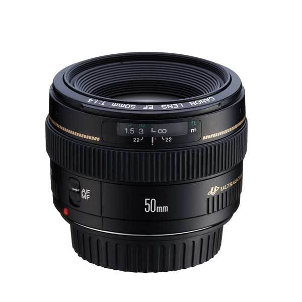 Canon EF 50mm f/1.4 USM Lens