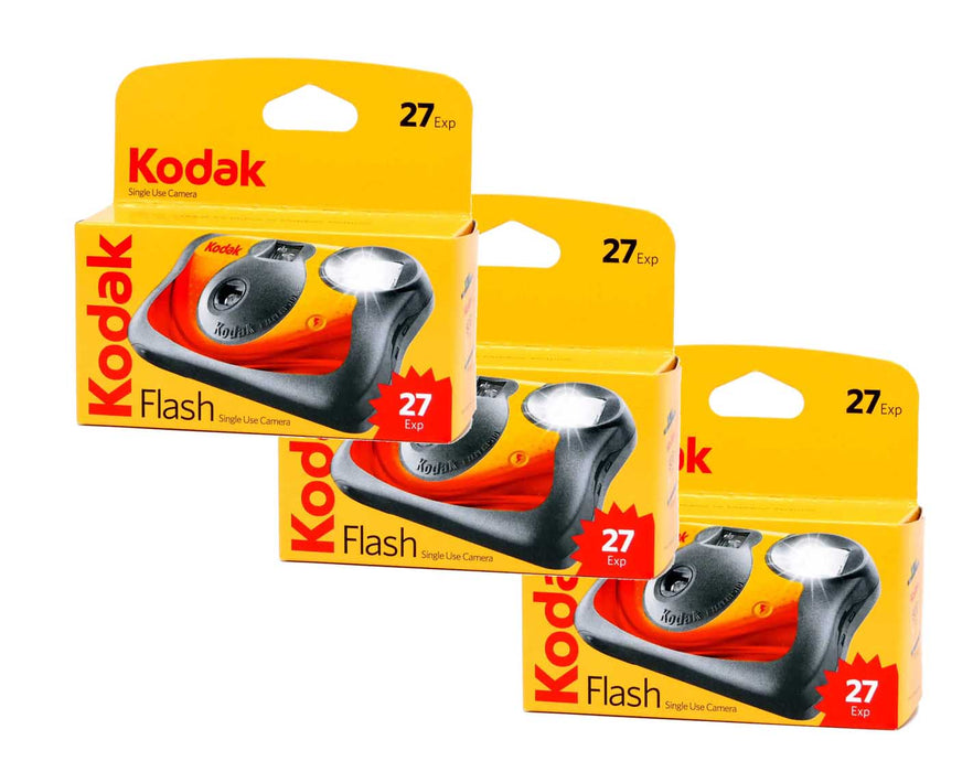 Kodak single use cameras 400-27 shots 3 pack on order