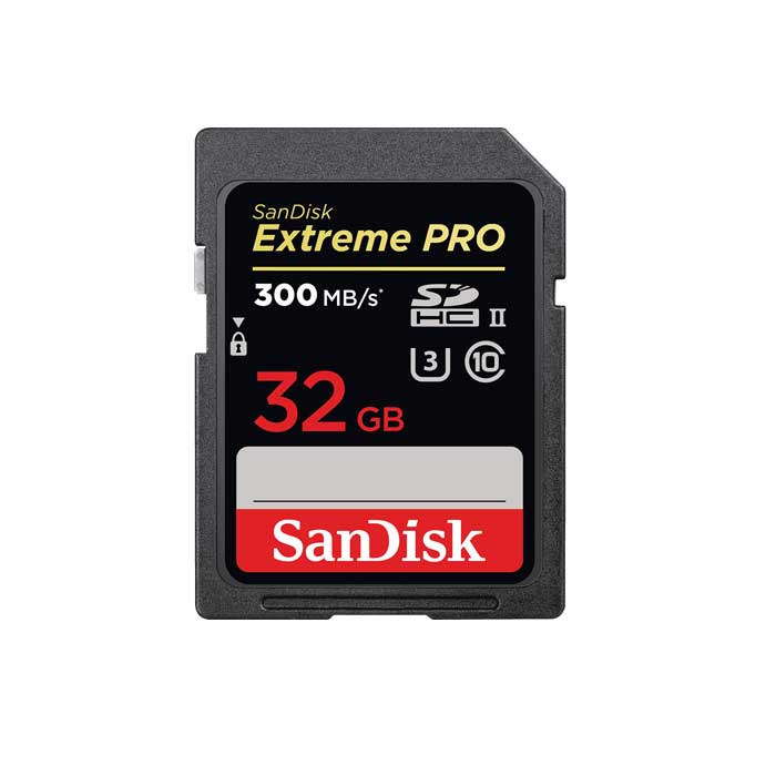 Sandisk Extreme Pro SD UHS-II Memory Card