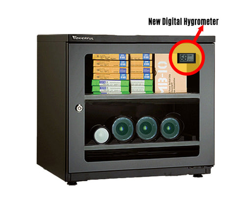 Wonderful WD-086C Digital Hygrometer Dry Cabinet 69L in stock.