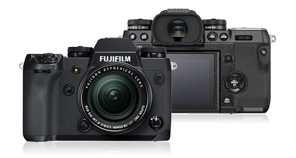 FUJIFILM X-H1 Mirrorless Camera with Vertical Power Grip