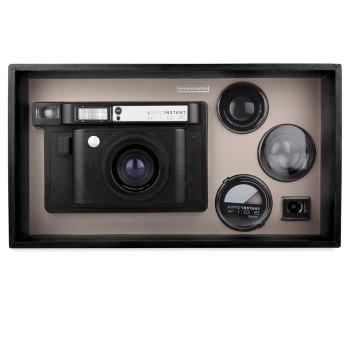 Lomo'Instant Wide Camera and Lenses (Black Edition)